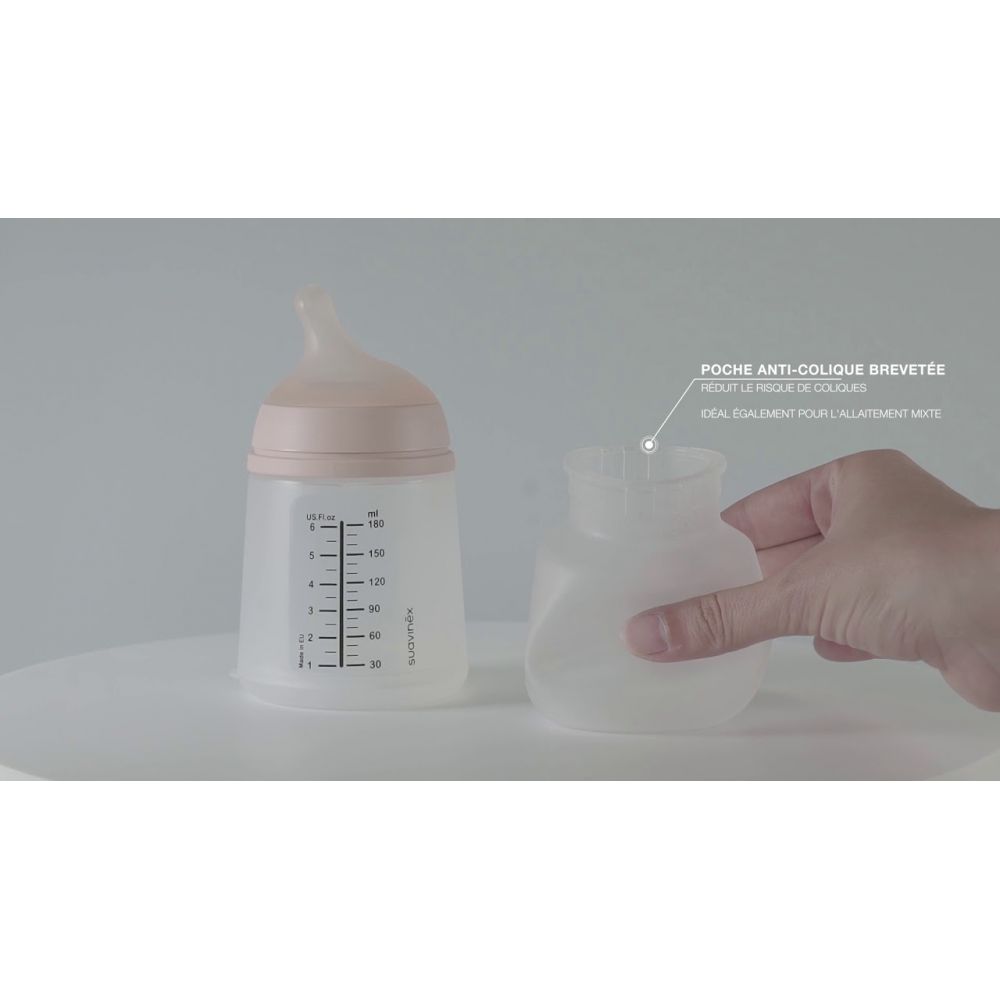 Vente en ligne pour bébé  Biberon anti-colique Zéro zéro® 180 ml S