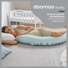 Coussin de maternité Doomoo Cloudy Kaki - Babymoov  Produits